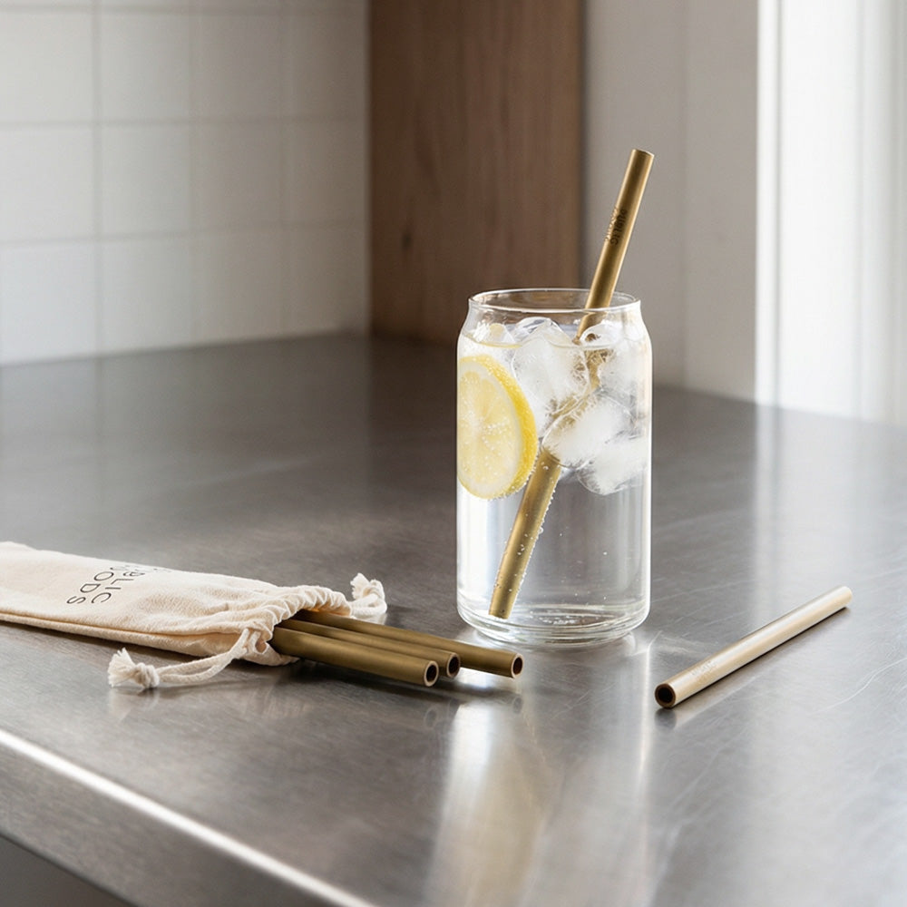 Reusable Bamboo Straws