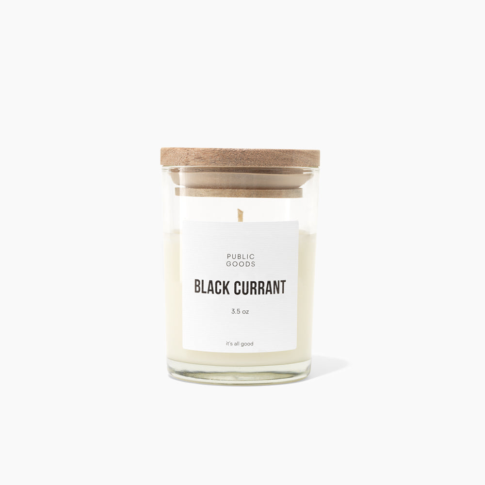 Black Currant Soy Candle