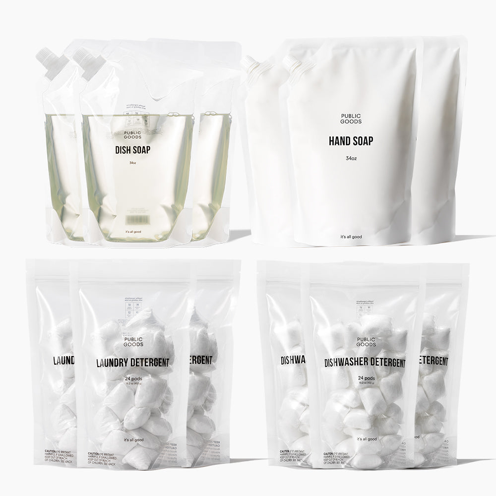 Cleaning Refill Set (3 Month Supply)