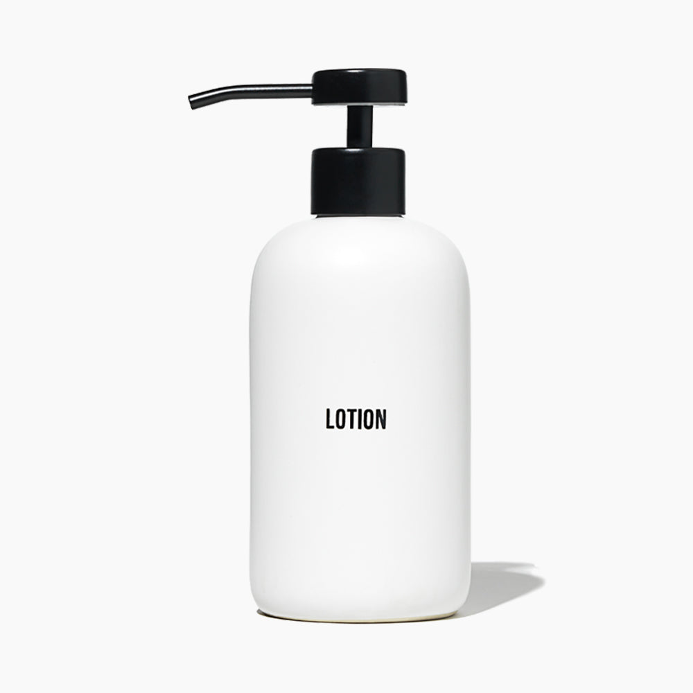 Stoneware Lotion Dispenser