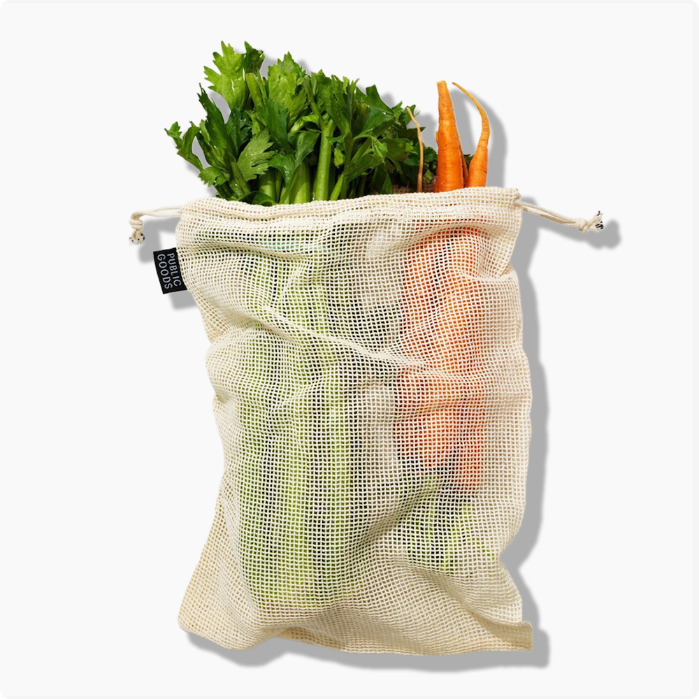 Organic Cotton Mesh Produce Bags