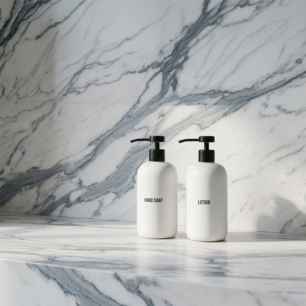 Stoneware Lotion Dispenser