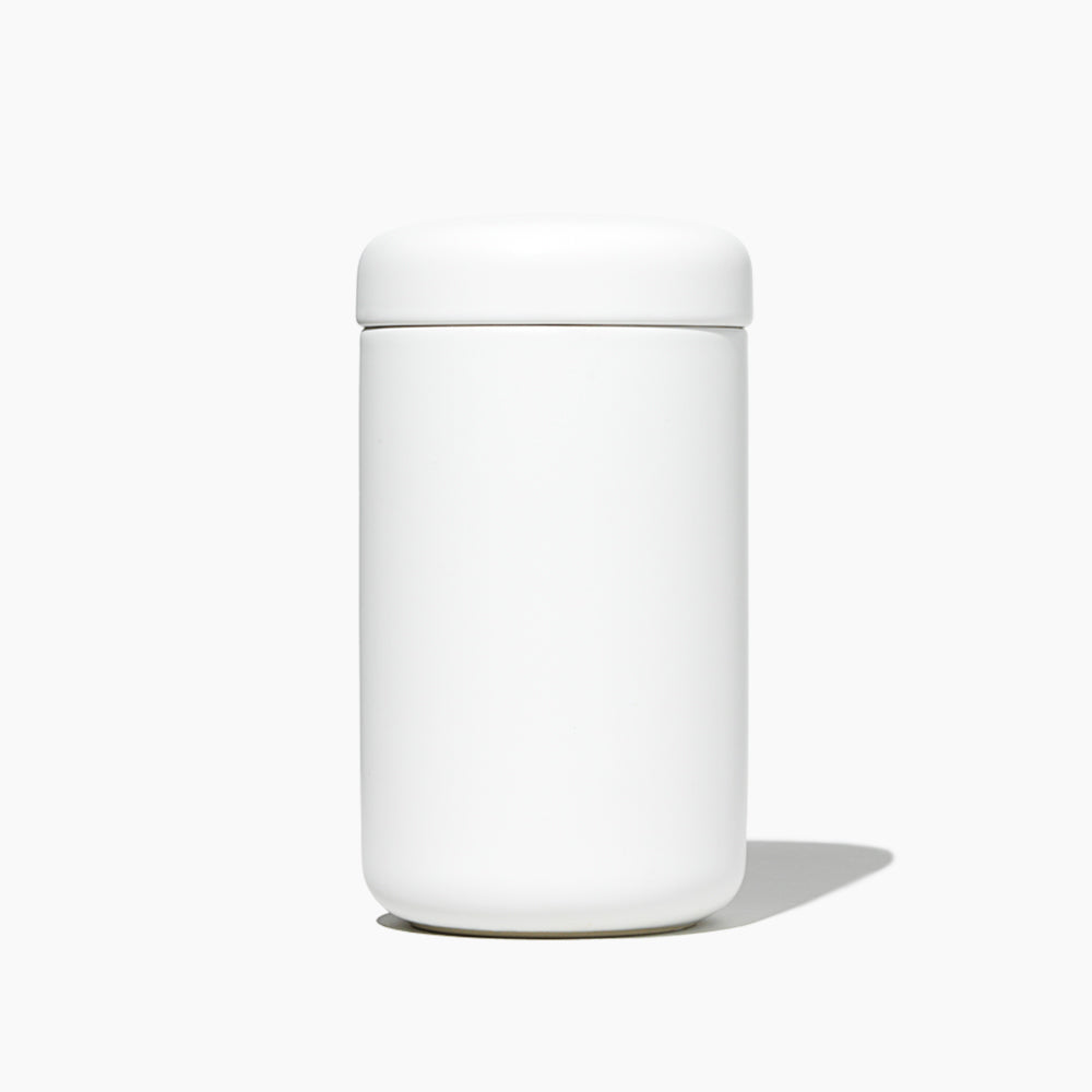 Stoneware Vanity Jar
