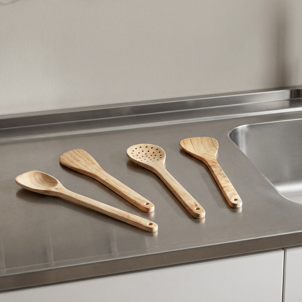 Wood Kitchen Utensils Set